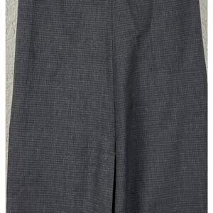 Lauren Ralph Lauren Flat Dress Pants 34x32 Gray Blue Check Slim Fit Career